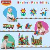 Magnetic Tiles Building Blocks, Magnet Toys for Kids, STEM Approved Educational Toys